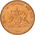 Munten, TRINIDAD & TOBAGO, Cent, 2005, Franklin Mint, FDC, Bronze, KM:29
