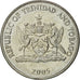 Monnaie, TRINIDAD & TOBAGO, 25 Cents, 2005, Franklin Mint, FDC, Copper-nickel