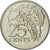 Moneta, TRINIDAD E TOBAGO, 25 Cents, 2005, Franklin Mint, FDC, Rame-nichel
