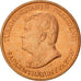 Coin, Turkmanistan, 5 Tenge, 1993, MS(63), Copper Plated Steel, KM:2
