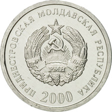 Coin, Transnistria, 5 Kopeek, 2000, MS(65-70), Aluminum, KM:2