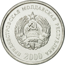 Coin, Transnistria, 10 Kopeek, 2000, MS(65-70), Aluminum, KM:3