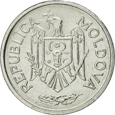 Coin, Moldova, 10 Bani, 2002, MS(65-70), Aluminum, KM:7