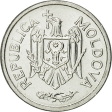 Coin, Moldova, 25 Bani, 2002, MS(65-70), Aluminum, KM:3