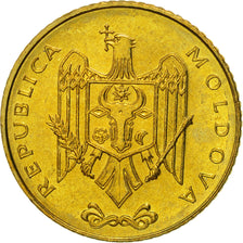 Moldava, 50 Bani, 1997, FDC, Acciaio ricoperto in ottone, KM:10