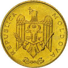 Moldova, 50 Bani, 1997, MS(65-70), Brass Clad Steel, KM:10