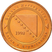 Moneta, BOSNIA-ERZEGOVINA, 50 Feninga, 1998, British Royal Mint, FDC, Acciaio