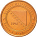 Moneta, BOSNIA-ERZEGOVINA, 50 Feninga, 1998, British Royal Mint, FDC, Acciaio