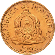 Honduras, Centavo, 1992, MS(65-70), Copper Plated Steel, KM:77a