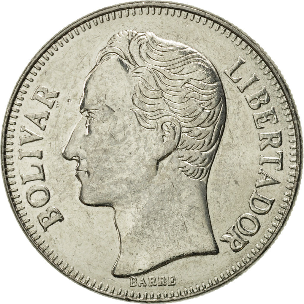 Münze, Venezuela, Bolivar, 1990, STGL, Nickel Clad Steel, KM:52a.2