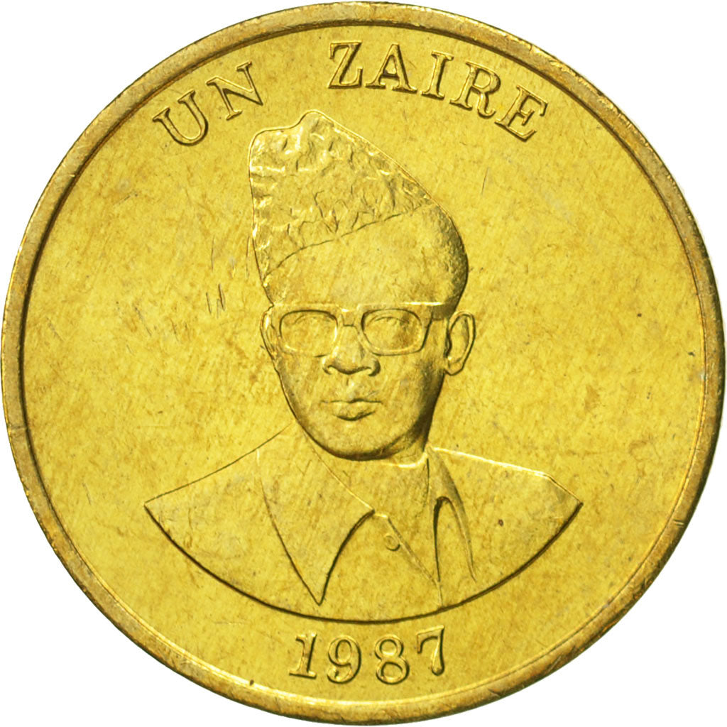 Zaire, Zaire, 1987, MS(65-70), Brass, KM:13