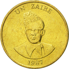 Zaire, Zaire, 1987, MS(65-70), Brass, KM:13