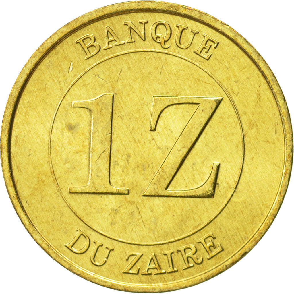 Zaire, Zaire, 1987, MS(65-70), Brass, KM:13