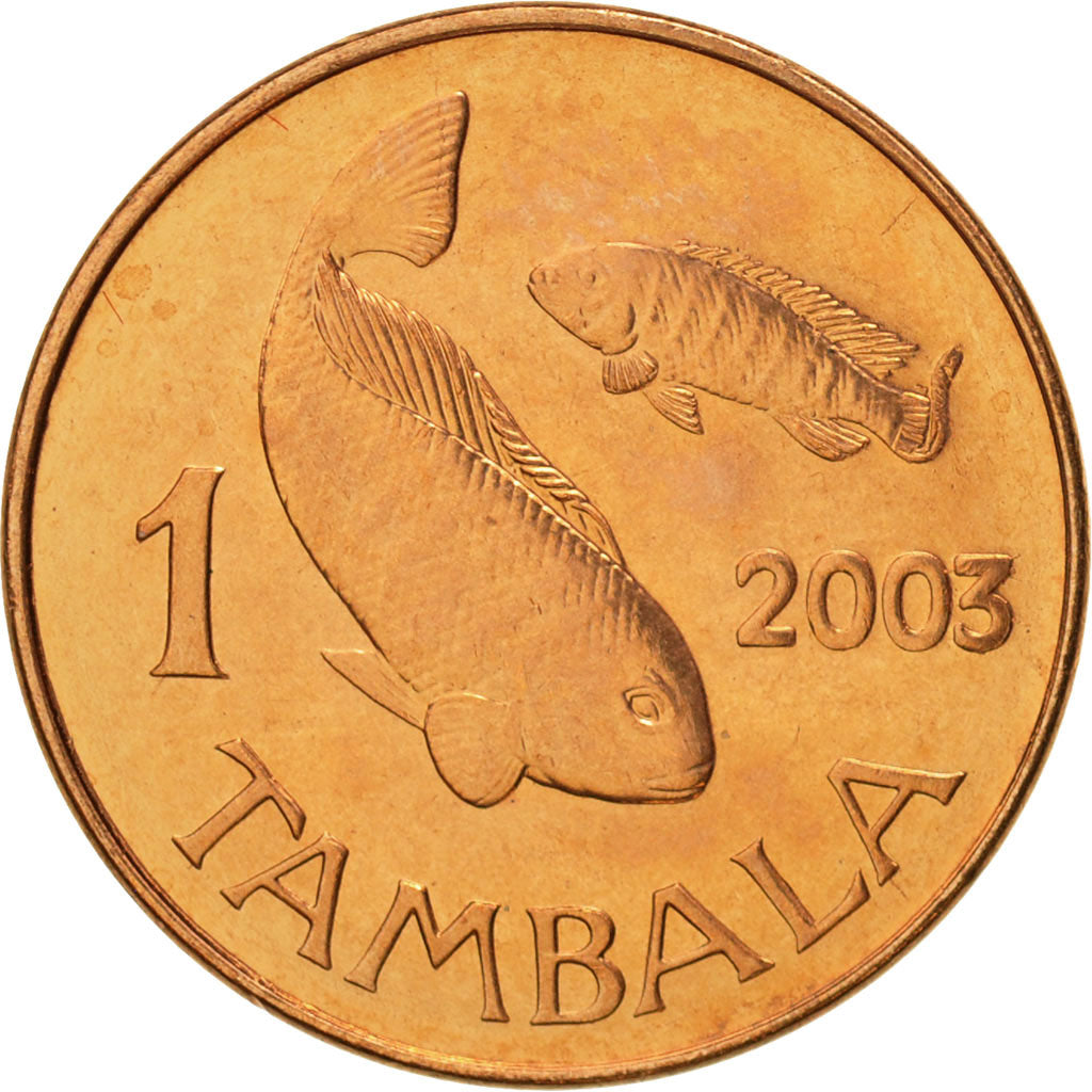 Coin, Malawi, Tambala, 2003, MS(65-70), Copper Plated Steel, KM:33a