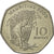 Monnaie, Mauritius, 10 Rupees, 2000, FDC, Copper-nickel, KM:61