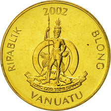 Monnaie, Vanuatu, Vatu, 2002, British Royal Mint, FDC, Nickel-brass, KM:3