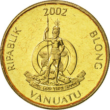 Vanuatu, 100 Vatu, 2002, British Royal Mint, MS(65-70), Nickel-brass, KM:9