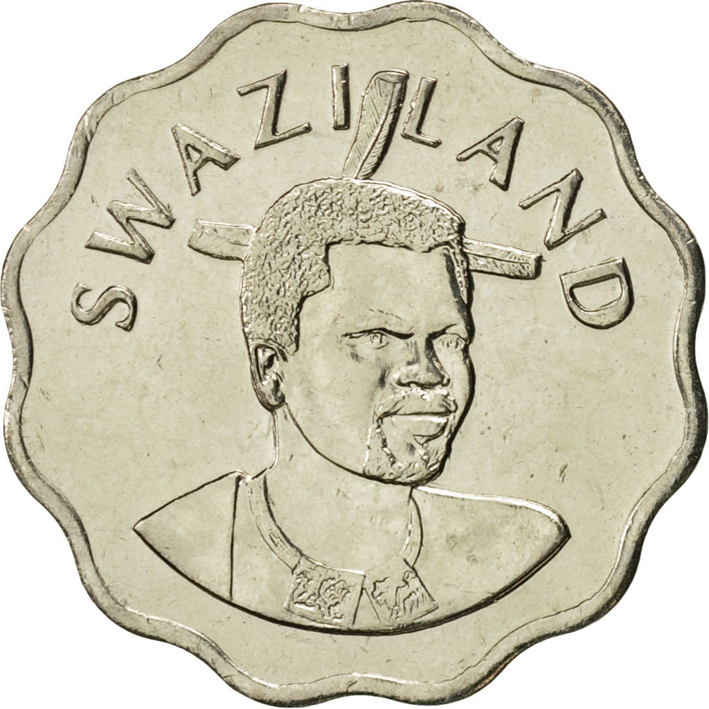 Monnaie, Swaziland, King Msawati III, 5 Cents, 1998, British Royal Mint, FDC