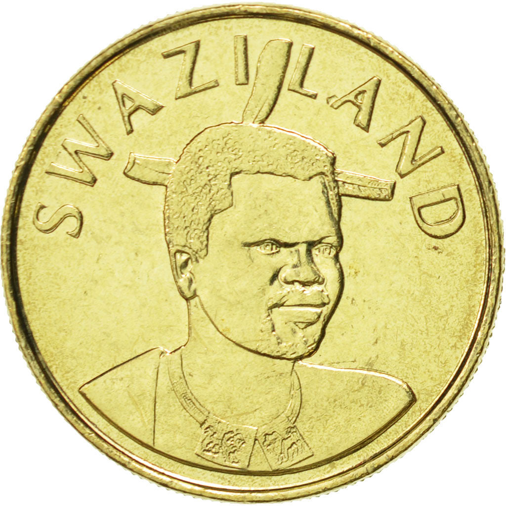 Coin, Swaziland, King Msawati III, Lilangeni, 1998, British Royal Mint