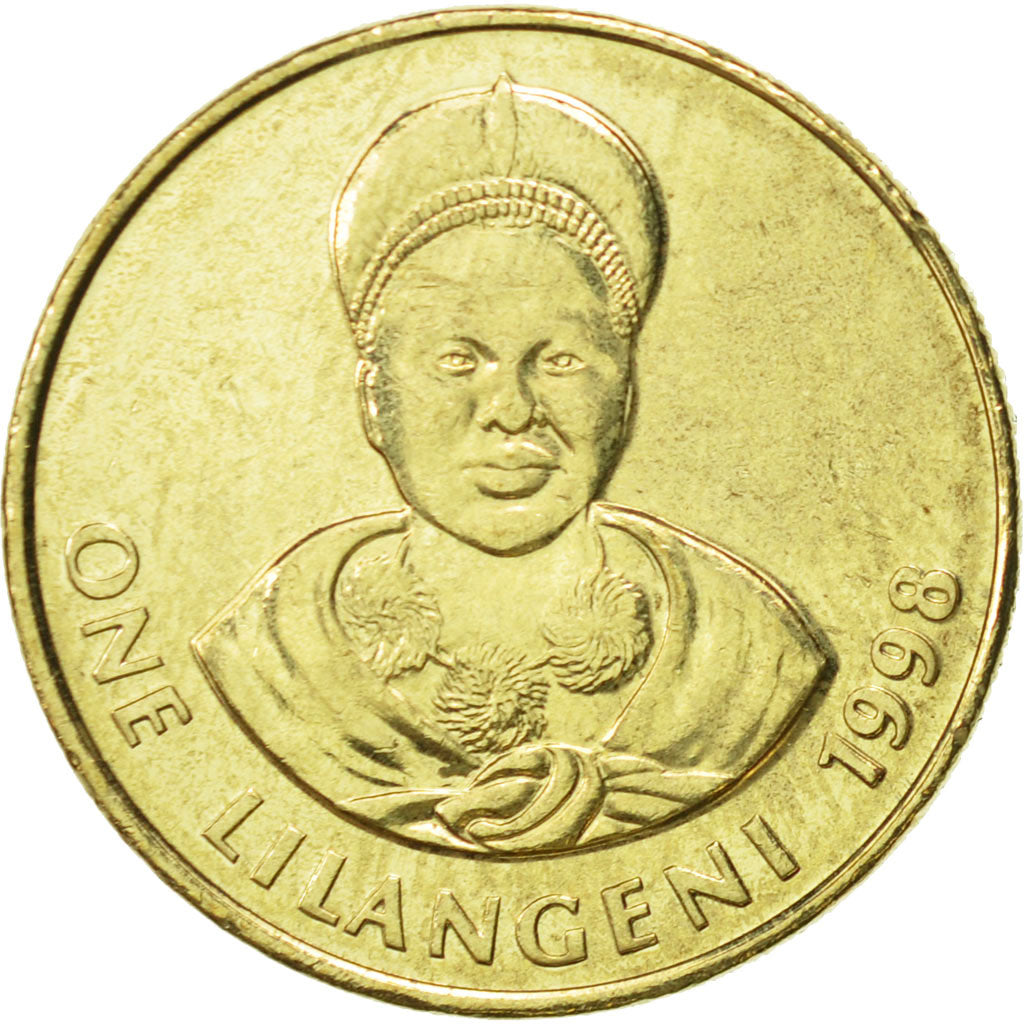 Coin, Swaziland, King Msawati III, Lilangeni, 1998, British Royal Mint