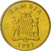 Zambia, 10 Kwacha, 1992, British Royal Mint, MS(65-70), Brass, KM:32