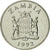 Moneda, Zambia, 25 Ngwee, 1992, British Royal Mint, FDC, Níquel chapado en