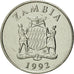 Monnaie, Zambie, 50 Ngwee, 1992, British Royal Mint, FDC, Nickel plated steel