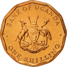 Coin, Uganda, Shilling, 1987, MS(65-70), Copper Plated Steel, KM:27