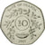Moneda, Uganda, 10 Shillings, 1987, FDC, Níquel chapado en acero, KM:30