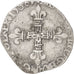 Francia, 1/4 Ecu, 1586, La Rochelle, MB, Argento, Sombart:4662