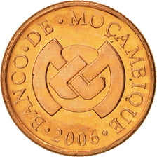 Coin, Mozambique, Centavo, 2006, MS(65-70), Copper Plated Steel, KM:132