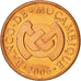 Coin, Mozambique, Centavo, 2006, MS(65-70), Copper Plated Steel, KM:132