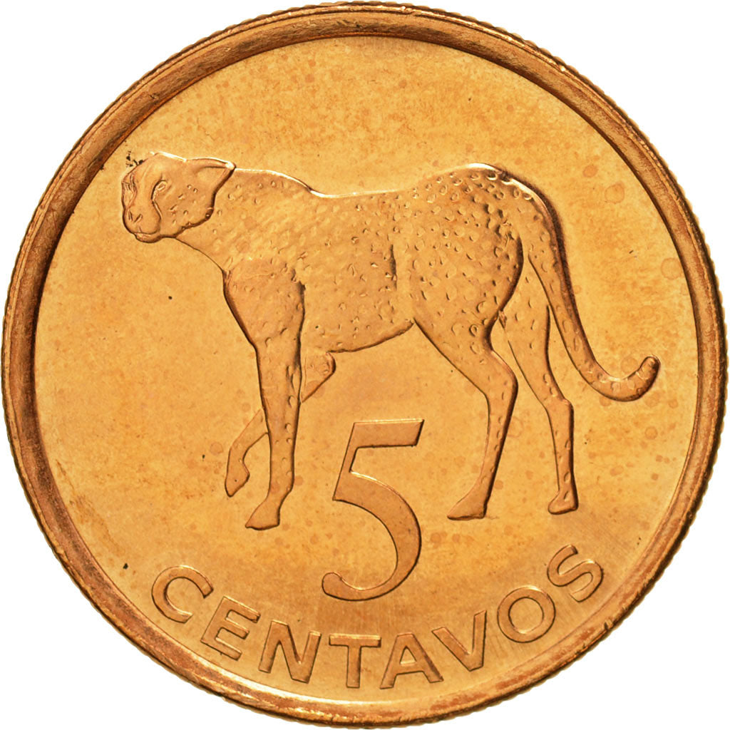 Coin, Mozambique, 5 Centavos, 2006, MS(65-70), Copper Plated Steel, KM:133