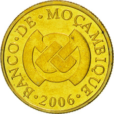 Mozambique, 10 Centavos, 2006, MS(65-70), Brass plated steel, KM:134