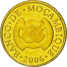Mozambique, 10 Centavos, 2006, MS(65-70), Brass plated steel, KM:134