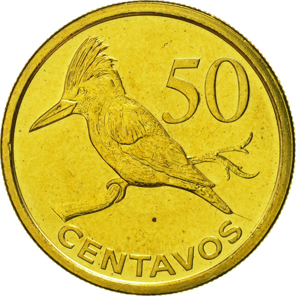 Coin, Mozambique, 50 Centavos, 2006, MS(65-70), Brass plated steel, KM:136