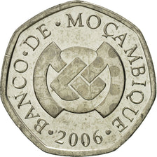 Moneda, Mozambique, Metical, 2006, FDC, Níquel chapado en acero, KM:137