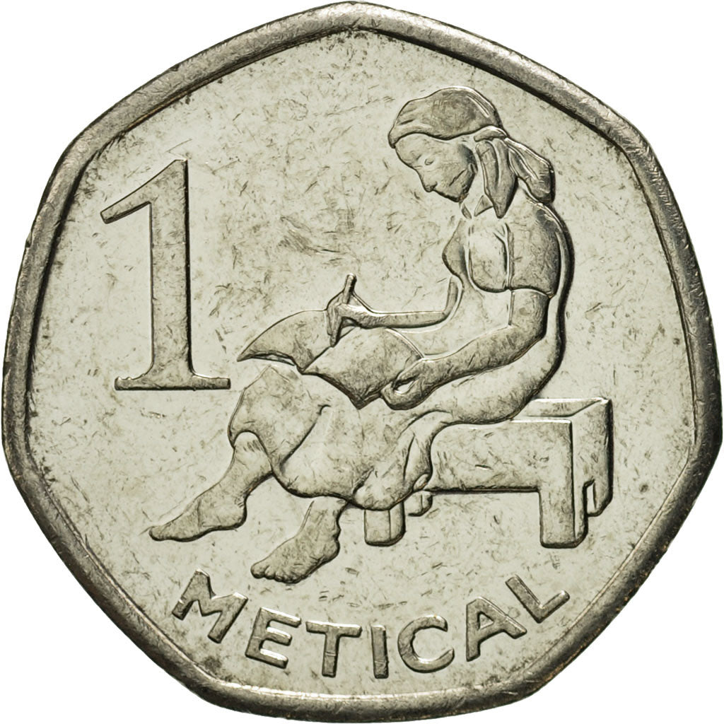 Coin, Mozambique, Metical, 2006, MS(65-70), Nickel plated steel, KM:137
