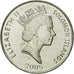 Moneta, Isole Salomone, Elizabeth II, 10 Cents, 2005, FDC, Acciaio placcato