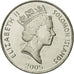 Coin, Solomon Islands, Elizabeth II, 10 Cents, 2005, MS(65-70), Nickel plated