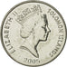 Coin, Solomon Islands, Elizabeth II, 20 Cents, 2005, MS(65-70), Nickel plated