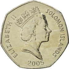 Solomon Islands, Elizabeth II, Dollar, 2005, British Royal Mint, MS(65-70)