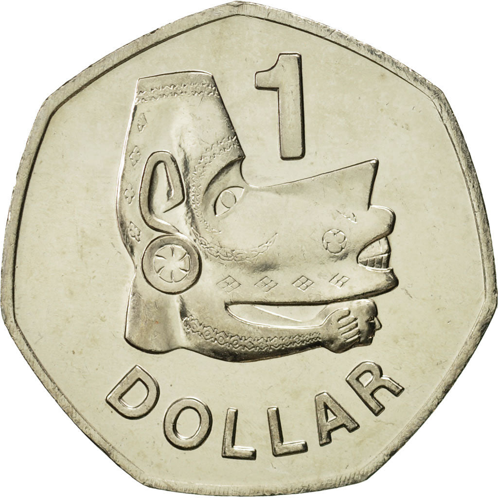 Solomon Islands, Elizabeth II, Dollar, 2005, British Royal Mint, MS(65-70)