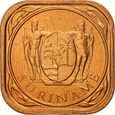 Moneta, Suriname, 5 Cents, 1988, FDC, Acciaio placcato rame, KM:12.1b