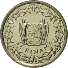 Monnaie, Surinam, 25 Cents, 1989, FDC, Nickel plated steel, KM:14A
