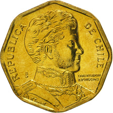 Chile, 5 Pesos, 2006, Santiago, MS(65-70), Aluminum-Bronze, KM:232