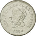 El Salvador, 25 Centavos, 1994, MS(65-70), Nickel Clad Steel, KM:157b