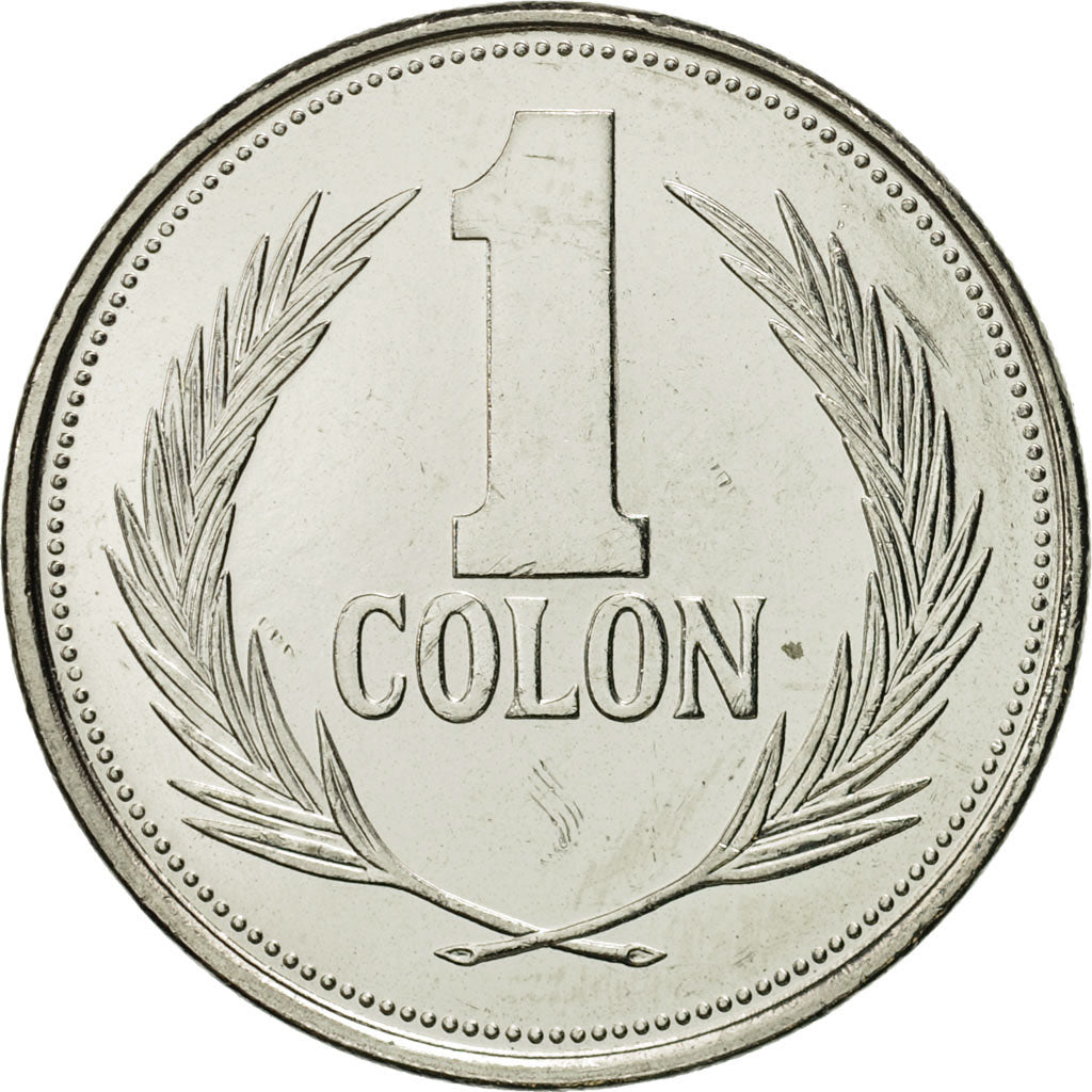 El Salvador, Colon, 1993, MS(65-70), Nickel Clad Steel, KM:156b