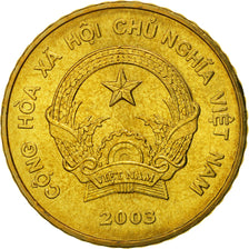 Vietnam, SOCIALIST REPUBLIC, 5000 Dông, 2003, Vantaa, STGL, Messing, KM:73