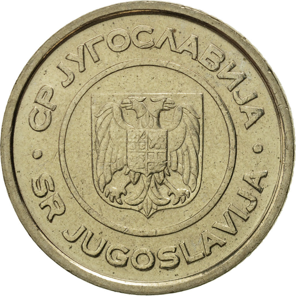 Yugoslavia, 2 Dinara, 2000, Belgrade, MS(65-70), Copper-Nickel-Zinc, KM:181